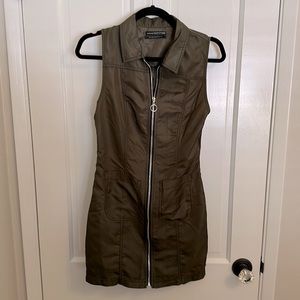 Urban Outfitters zip up mini